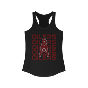 Olier Oilers Women's Ideal Racerback Tank