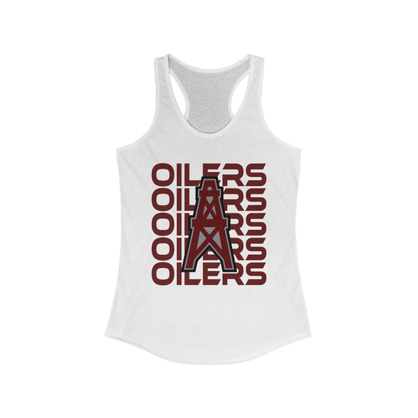 Olier Oilers Women's Ideal Racerback Tank