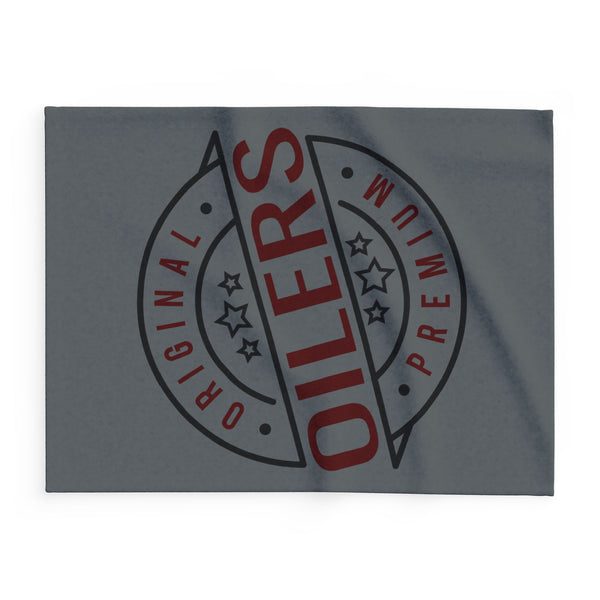 Oilers Premium Arctic Fleece Blanket