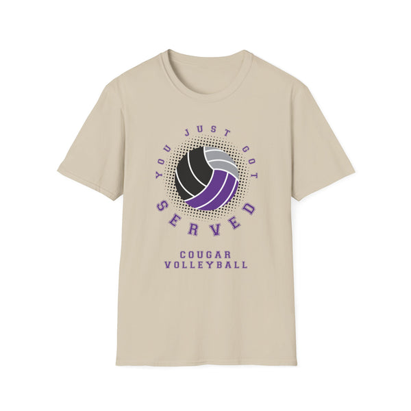 Cougar Volleyball Softstyle T-Shirt