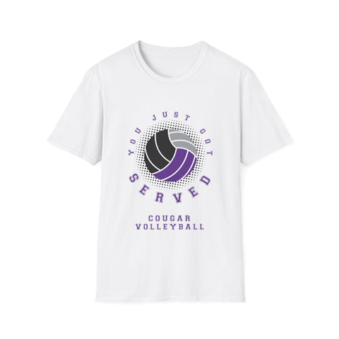 Cougar Volleyball Softstyle T-Shirt