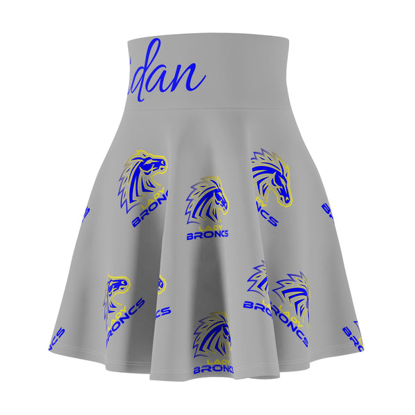 Lady Broncos Steel Skater Skirt