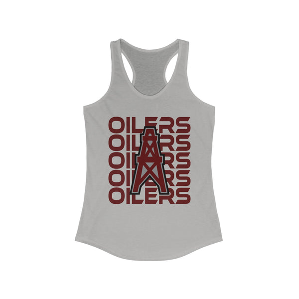 Olier Oilers Women's Ideal Racerback Tank