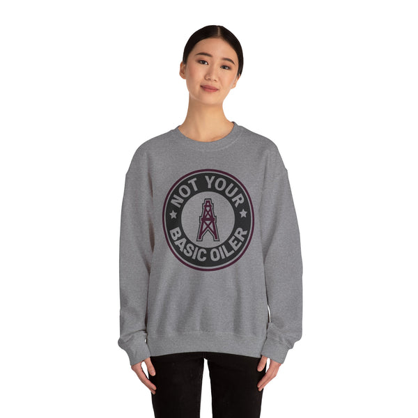 Not Your Basic Oiler Crewneck Sweatshirt