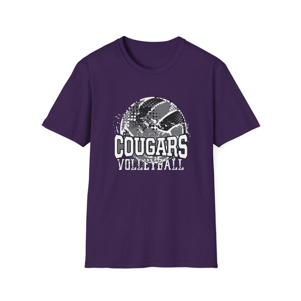 Cougars VBall Softstyle T-Shirt