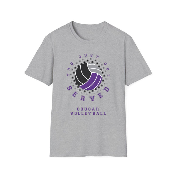 Cougar Volleyball Softstyle T-Shirt