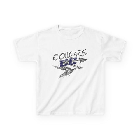 Kids T-Shirt - Cross Country Running Cougars Design