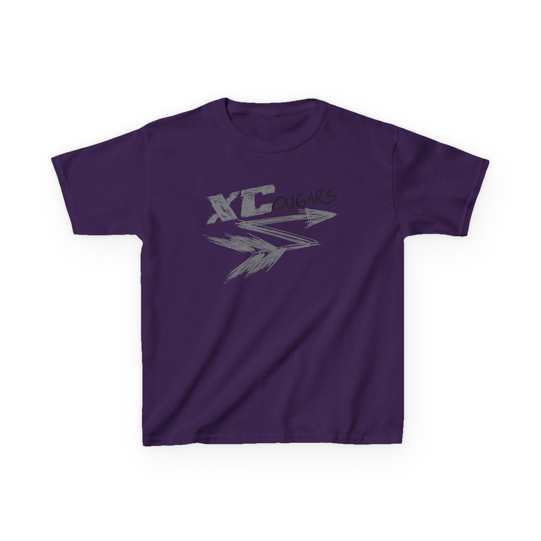 Kids XCross Cougars Heavy Cotton™ Tee