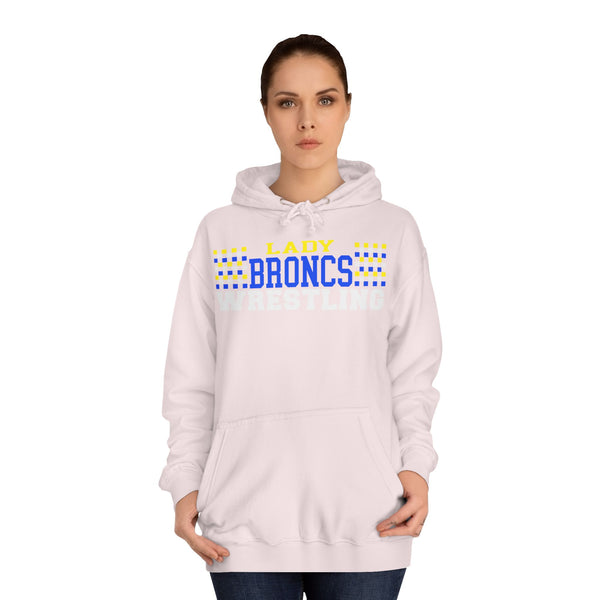 Broncs Checkers Unisex College Hoodie
