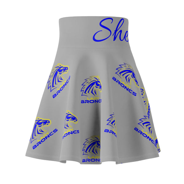 Lady Broncos Steel Skater Skirt