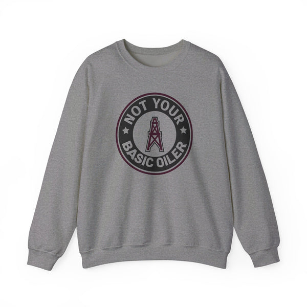 Not Your Basic Oiler Crewneck Sweatshirt