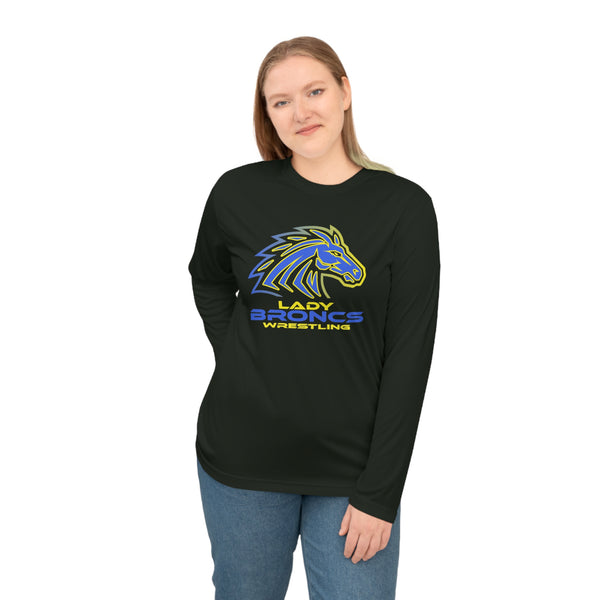 Lady Broncs Wrestling Performance Long Sleeve Shirt