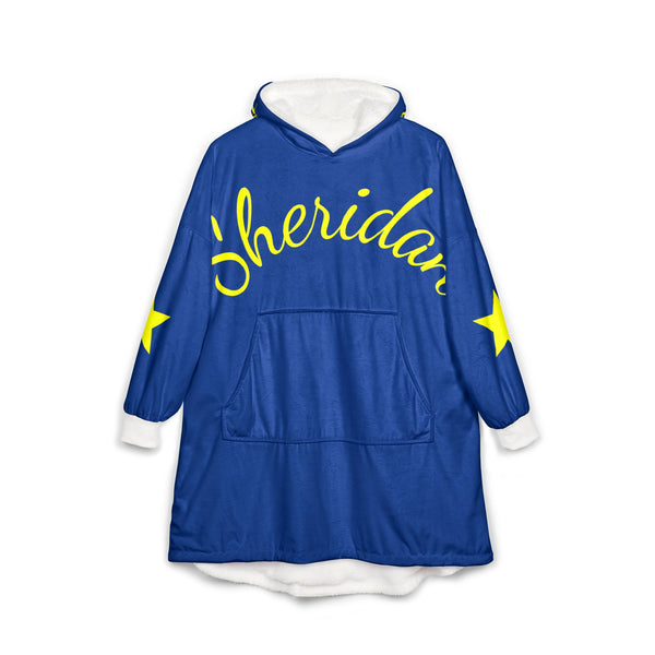 Royal Broncs Hooded Blanket