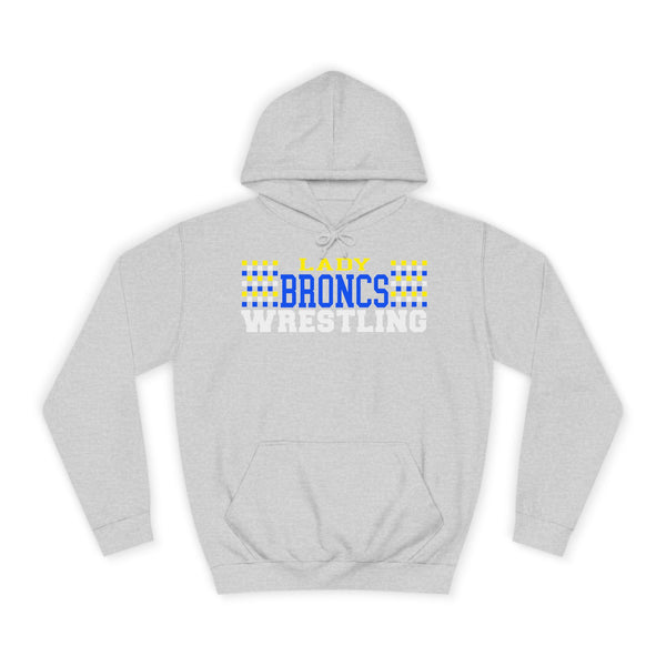 Broncs Checkers Unisex College Hoodie