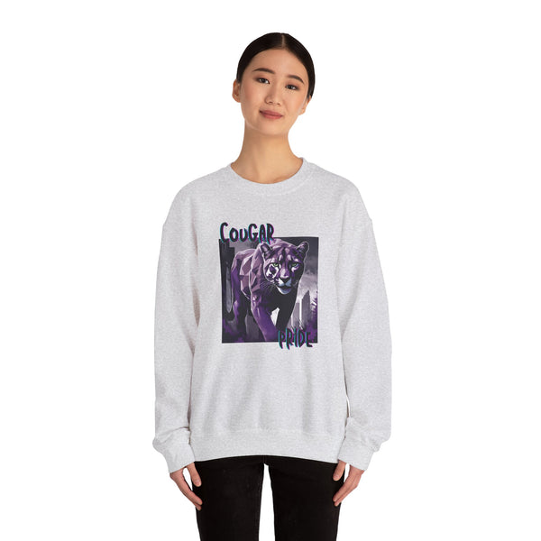 Graphic Novel Cougar Pride Crewneck