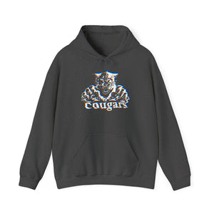 Glitch Cougar Hoodie