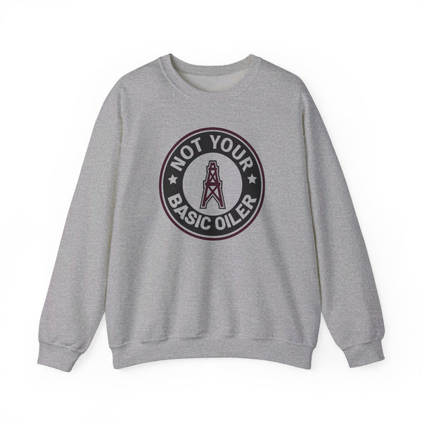 Not Your Basic Oiler Crewneck Sweatshirt