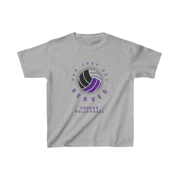 Kids Cougars Volleyball Heavy Cotton™ Tee