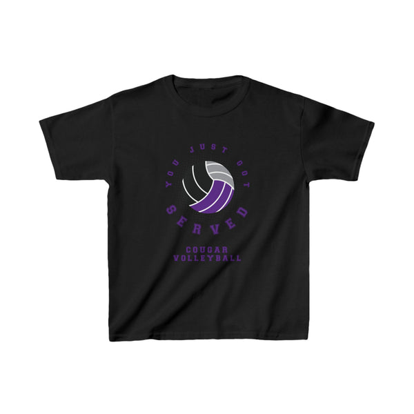 Kids Cougars Volleyball Heavy Cotton™ Tee