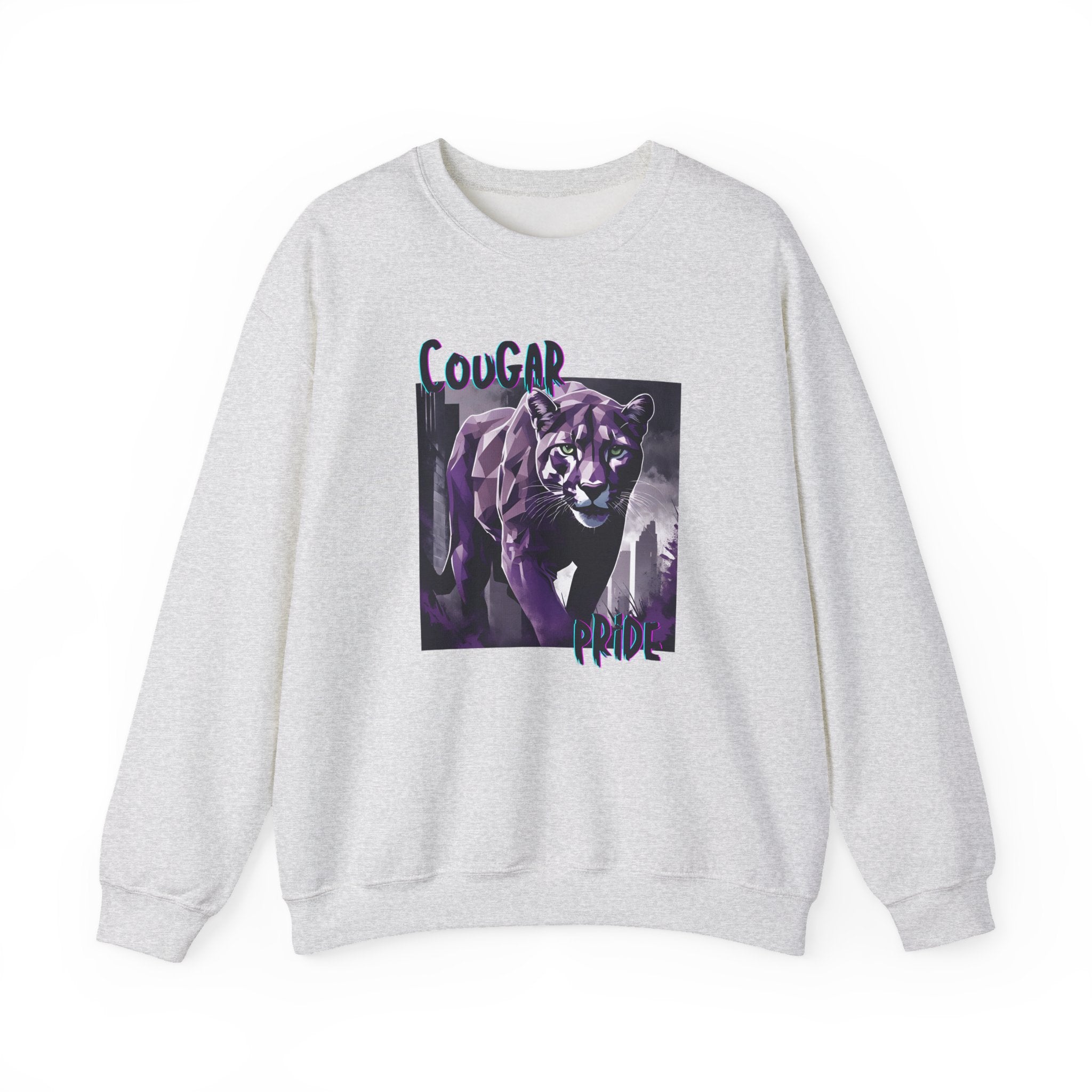 Graphic Novel Cougar Pride Crewneck