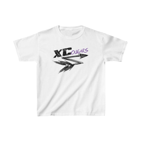 Kids XCross Cougars Heavy Cotton™ Tee