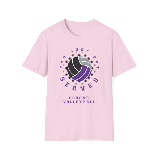 Cougar Volleyball Softstyle T-Shirt