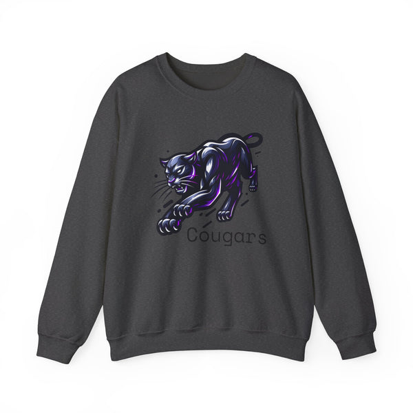 Cosmic Cougar Crewneck