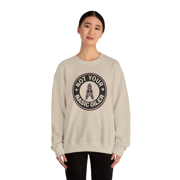 Not Your Basic Oiler Crewneck Sweatshirt