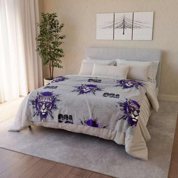 CCA Cool Cat Soft Polyester Blanket
