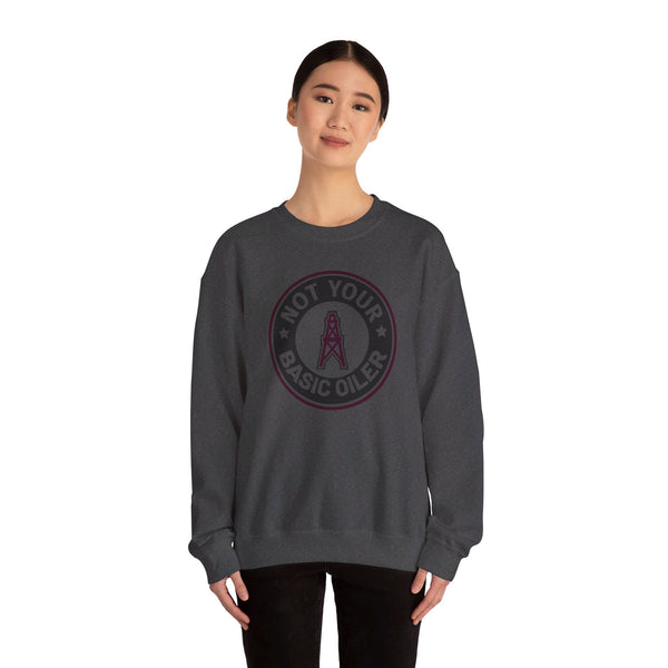 Not Your Basic Oiler Crewneck Sweatshirt