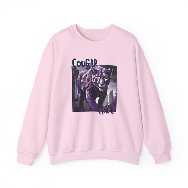 Graphic Novel Cougar Pride Crewneck