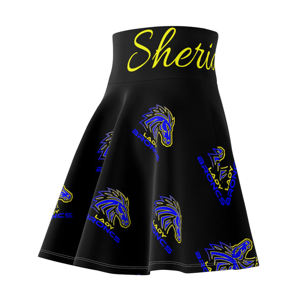 Lady Broncos Midnight Skater Skirt