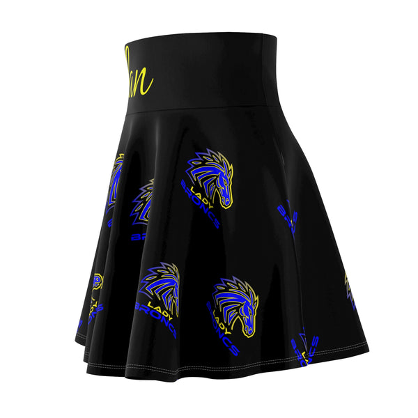 Lady Broncos Midnight Skater Skirt