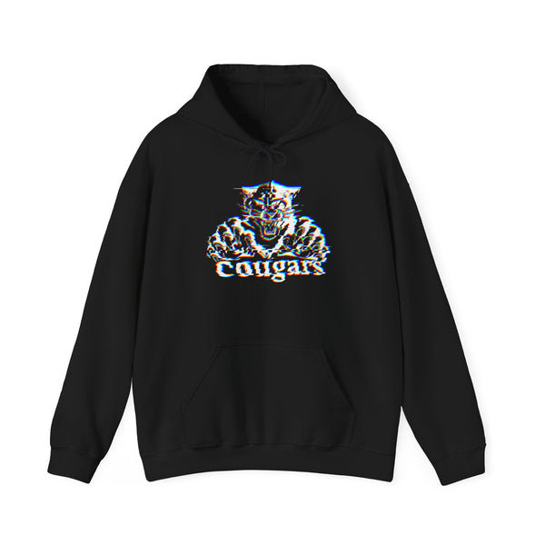 Glitch Cougar Hoodie