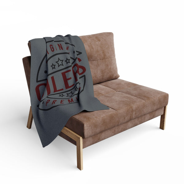 Oilers Premium Arctic Fleece Blanket