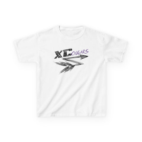 Kids XCross Cougars Heavy Cotton™ Tee