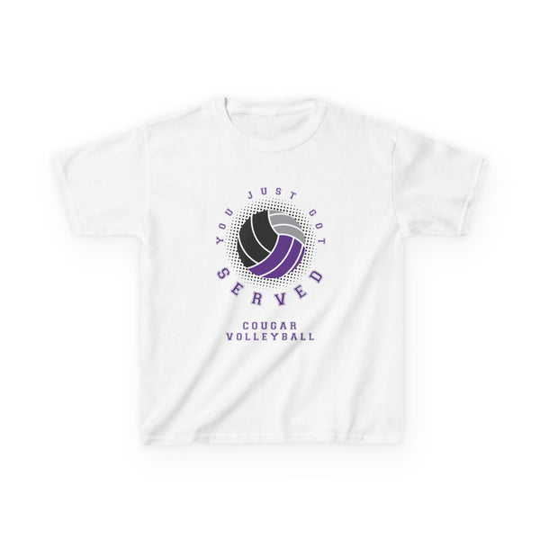 Kids Cougars Volleyball Heavy Cotton™ Tee