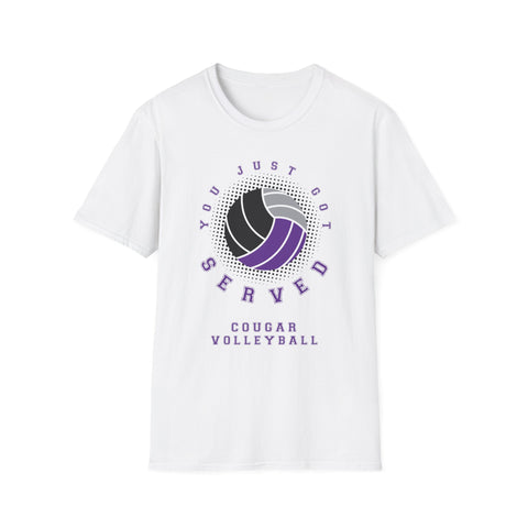 Cougar Volleyball Softstyle T-Shirt