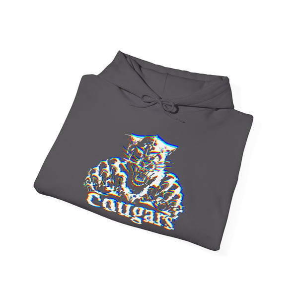 Glitch Cougar Hoodie