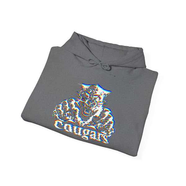 Glitch Cougar Hoodie