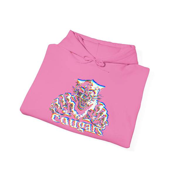 Glitch Cougar Hoodie