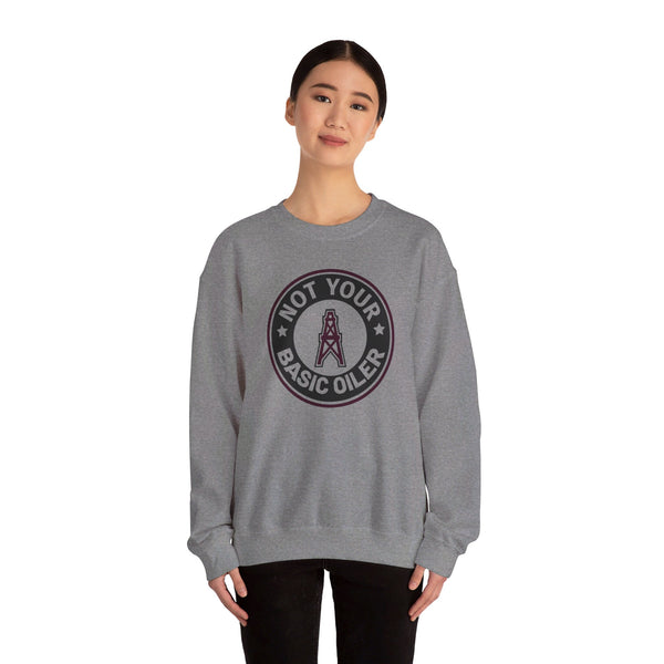 Not Your Basic Oiler Crewneck Sweatshirt