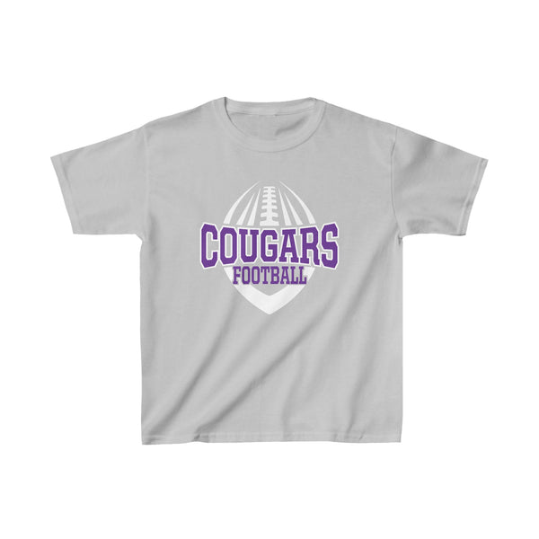 Kids Cougars Football 1 Heavy Cotton™ Tee