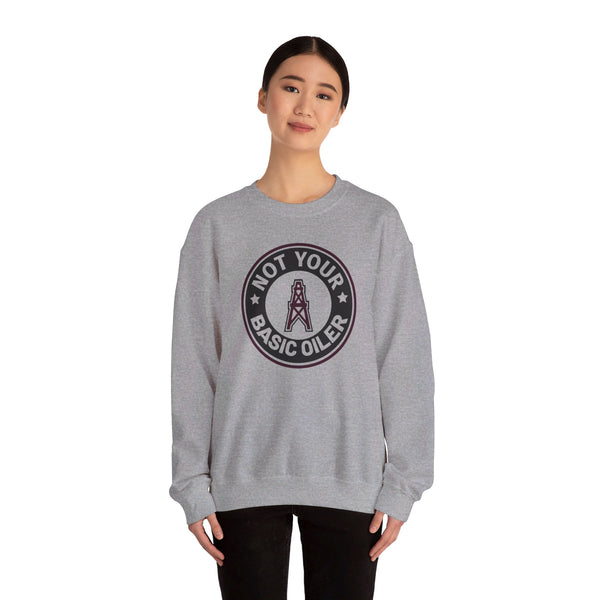 Not Your Basic Oiler Crewneck Sweatshirt