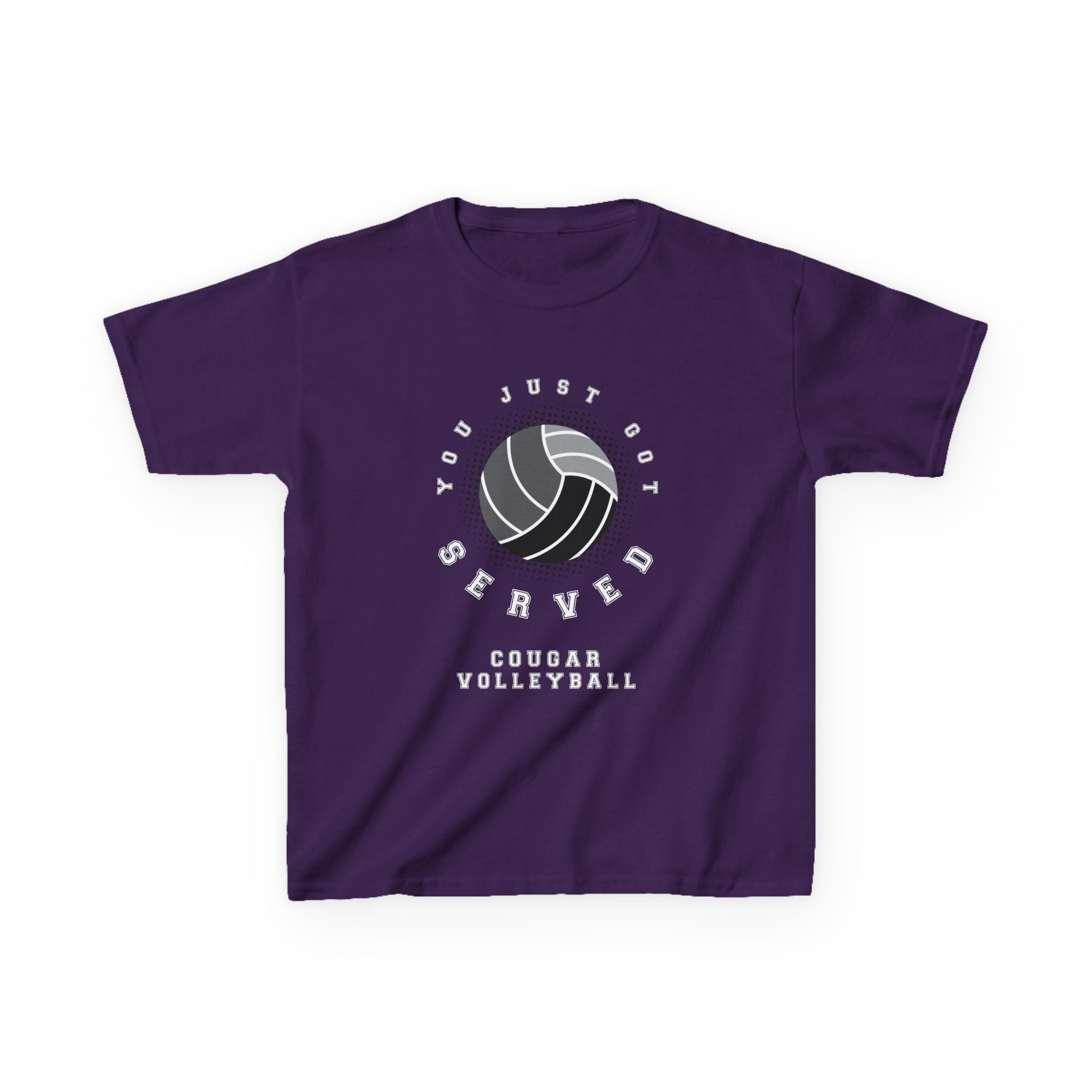 Kids Cougars Volleyball Heavy Cotton™ Tee