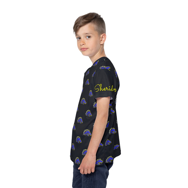 Broncs Sublimated Kids Sports Jersey