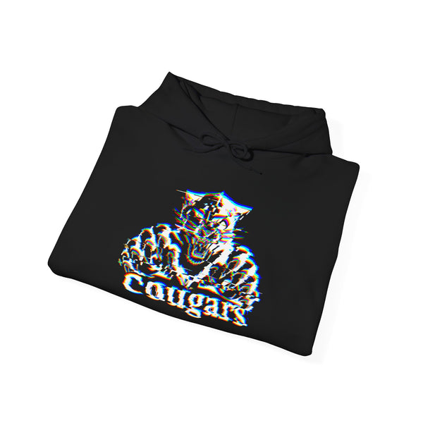 Glitch Cougar Hoodie