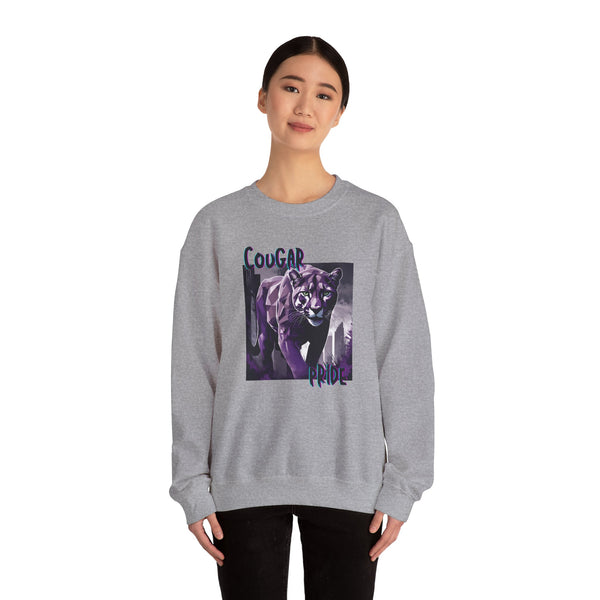 Graphic Novel Cougar Pride Crewneck