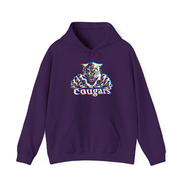 Glitch Cougar Hoodie