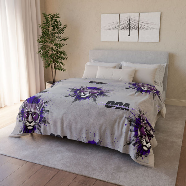 CCA Cool Cat Soft Polyester Blanket